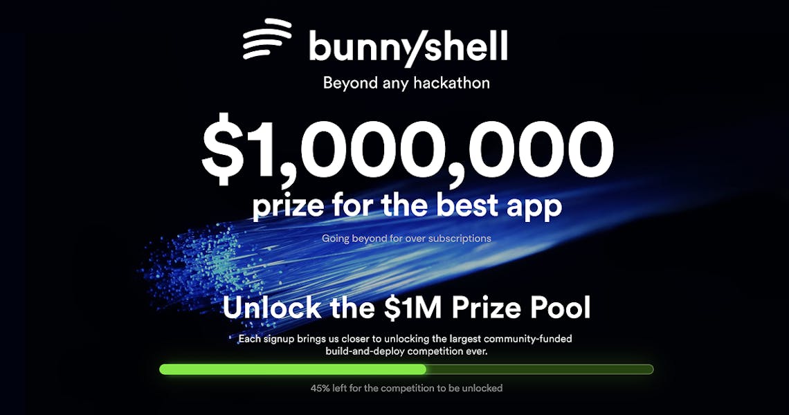 Introducing BunnyHunt: The $1M Global Competition to Build, Ship, and Deploy Software at the speed of your creativity